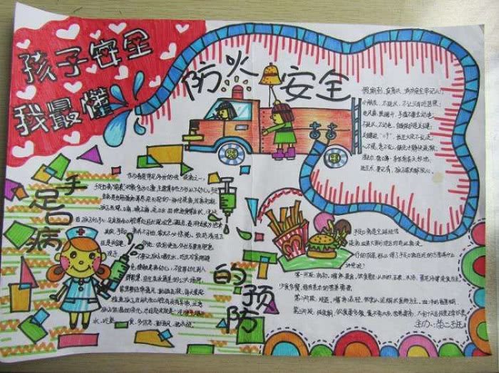 小学生手抄报设计图，做手抄报有什么好处？